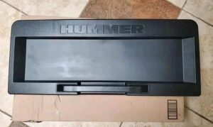 03-07 Hummer H2 Rear License Plate Pocket Tailgate
DECKLID Trunk Panel