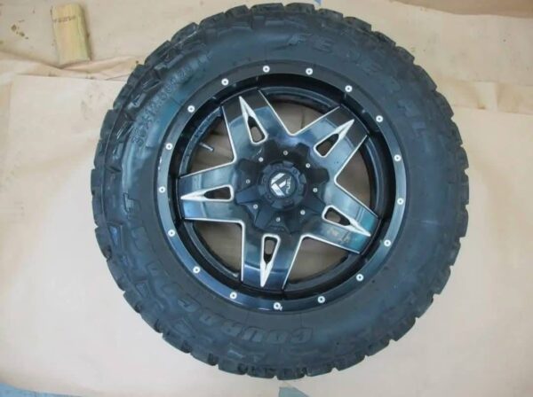 2003-2009 HUMMER H2 AFTERMARKET 5-
SPOKE WHEEL RIM 20X9J 8X165.1 ET20
