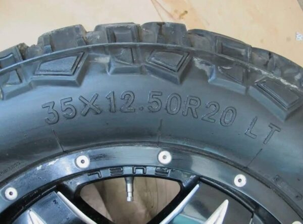 2003-2009 HUMMER H2 AFTERMARKET 5-
SPOKE WHEEL RIM 20X9J 8X165.1 ET20